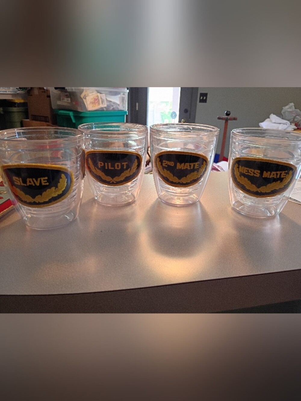 4 TERVIS NAUTICAL TUMBLERS
